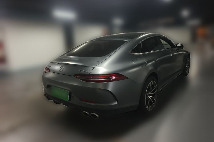 Used Mercedes-Benz AMG GT 2019 AMG GT 50 four-door sports car Rear Right 45 Deg