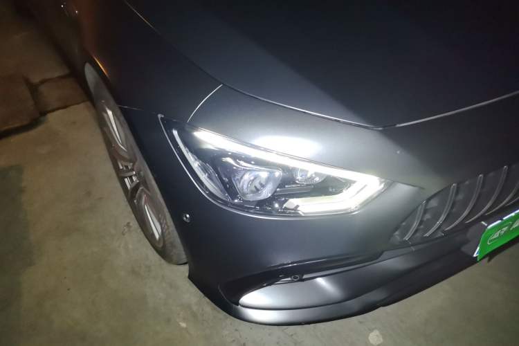Used Mercedes-Benz AMG GT 2019 AMG GT 50 four-door sports car Right Front Headlight