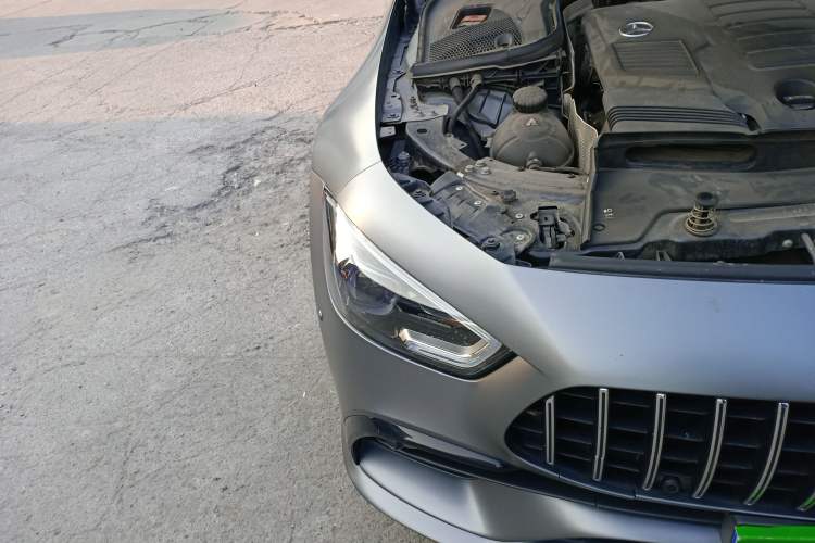 Used Mercedes-Benz AMG GT 2019 AMG GT 50 four-door sports car Right Front Headlight