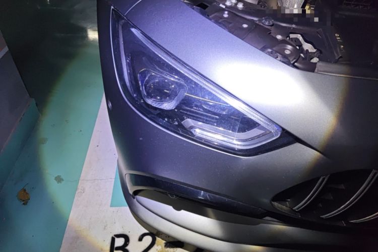 Used Mercedes-Benz AMG GT 2019 AMG GT 50 four-door sports car Right Front Headlight