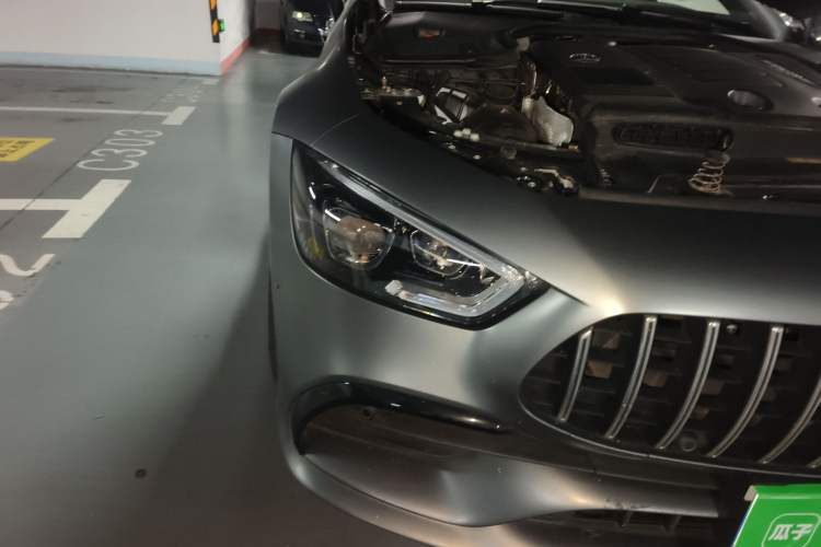 Used Mercedes-Benz AMG GT 2019 AMG GT 50 four-door sports car Right Front Headlight