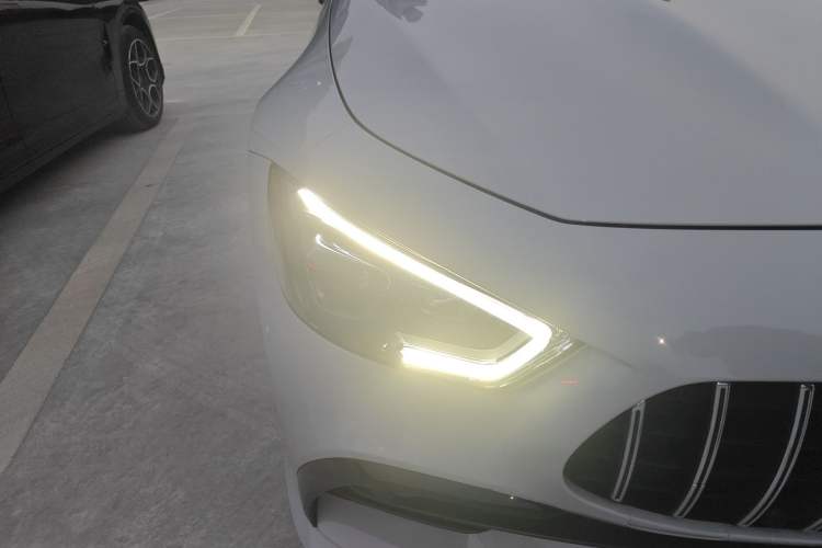 Used Mercedes-Benz AMG GT 2019 AMG GT 50 four-door sports car Right Front Headlight