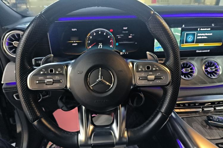 Used Mercedes-Benz AMG GT 2019 AMG GT 50 four-door sports car Steering Wheel
