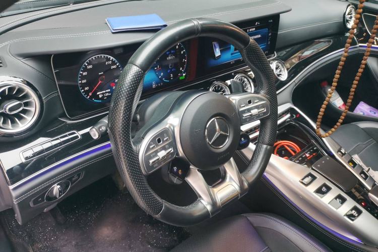 Used Mercedes-Benz AMG GT 2019 AMG GT 50 four-door sports car Steering Wheel