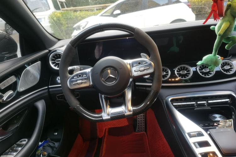 Used Mercedes-Benz AMG GT 2019 AMG GT 50 four-door sports car Steering Wheel