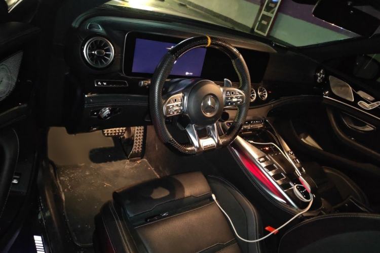 Used Mercedes-Benz AMG GT 2019 AMG GT 50 four-door sports car Steering Wheel
