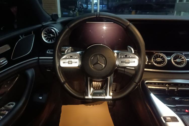 Used Mercedes-Benz AMG GT 2019 AMG GT 50 four-door sports car Steering Wheel
