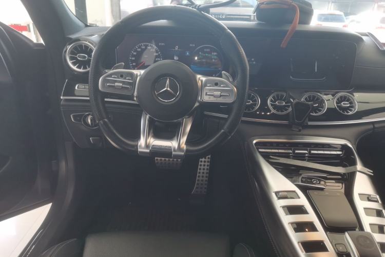 Used Mercedes-Benz AMG GT 2019 AMG GT 50 four-door sports car Steering Wheel