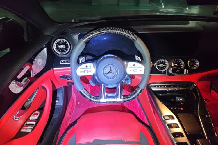 Used Mercedes-Benz AMG GT 2019 AMG GT 50 four-door sports car Steering Wheel