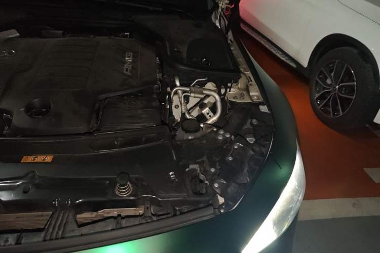 Used Mercedes-Benz AMG GT 2019 AMG GT 50 four-door sports car Engine Bay Left