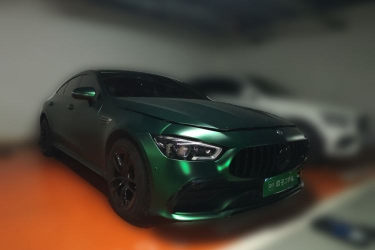 Used Mercedes-Benz AMG GT 2019 AMG GT 50 four-door sports car Front Right 45 Deg