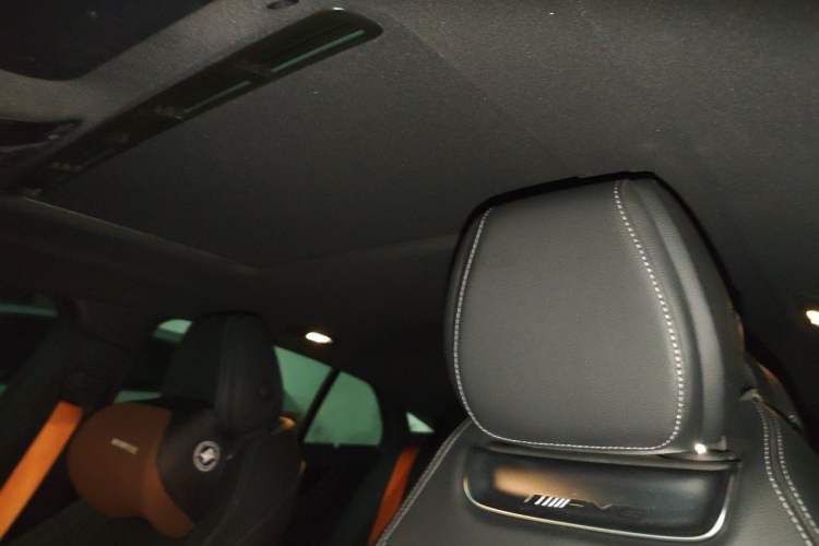Used Mercedes-Benz AMG GT 2019 AMG GT 50 four-door sports car Headliner