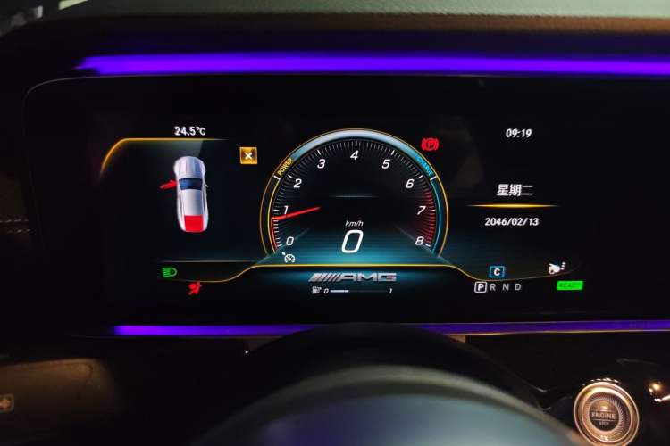 Used Mercedes-Benz AMG GT 2019 AMG GT 50 four-door sports car Instrument Cluster