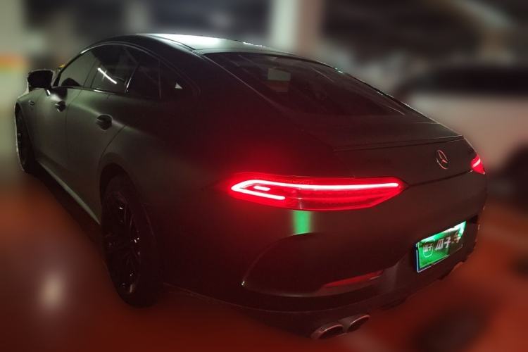 Used Mercedes-Benz AMG GT 2019 AMG GT 50 four-door sports car Rear Left 45 Deg