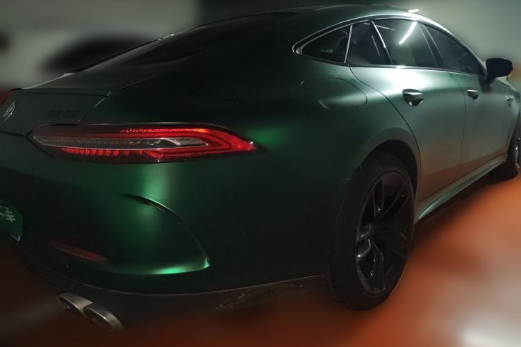 Used Mercedes-Benz AMG GT 2019 AMG GT 50 four-door sports car Rear Right 45 Deg