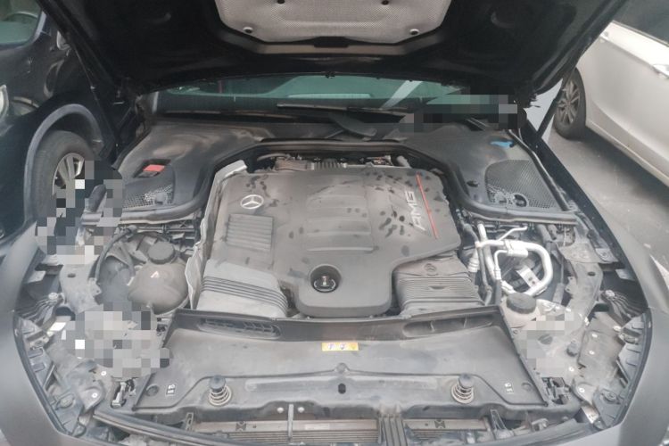 Used Mercedes-Benz AMG GT 2019 AMG GT 50 four-door sports car Engine Bay
