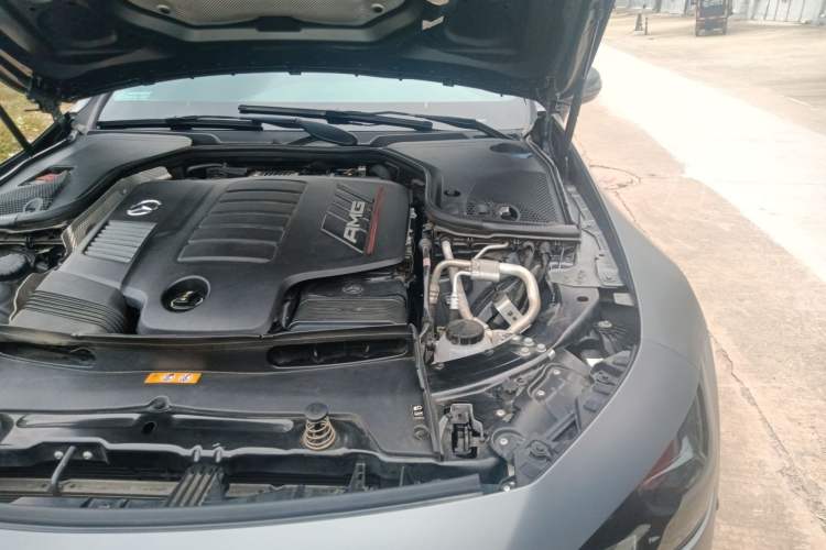 Used Mercedes-Benz AMG GT 2019 AMG GT 50 four-door sports car Engine Bay Left