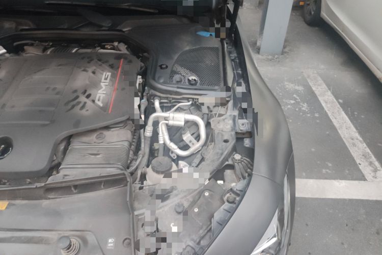 Used Mercedes-Benz AMG GT 2019 AMG GT 50 four-door sports car Engine Bay Left