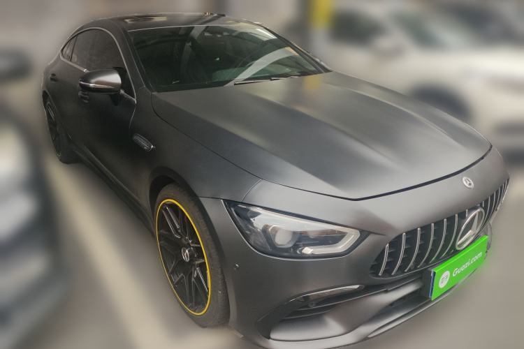 Used Mercedes-Benz AMG GT 2019 AMG GT 50 four-door sports car Front Right 45 Deg