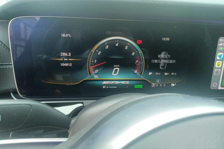 Used Mercedes-Benz AMG GT 2019 AMG GT 50 four-door sports car Instrument Cluster