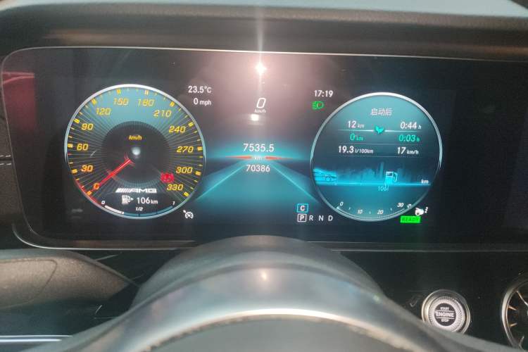 Used Mercedes-Benz AMG GT 2019 AMG GT 50 four-door sports car Instrument Cluster