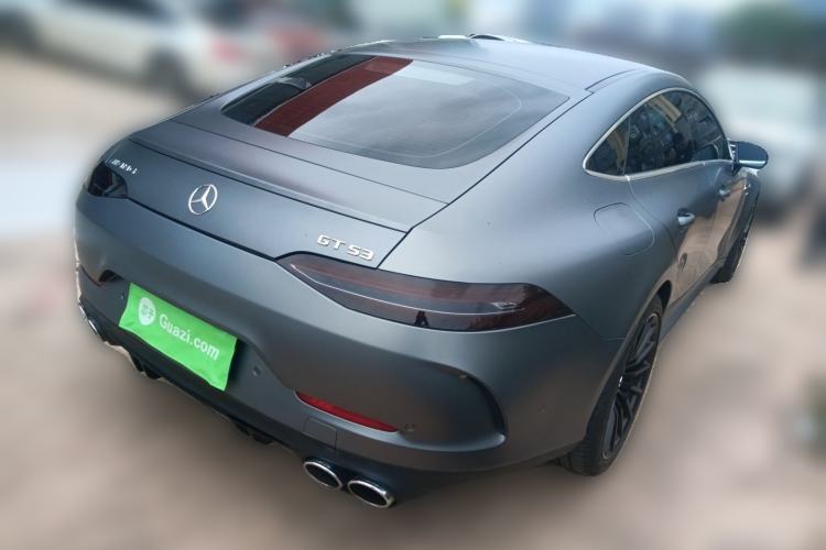 Used Mercedes-Benz AMG GT 2019 AMG GT 50 four-door sports car Rear Right 45 Deg