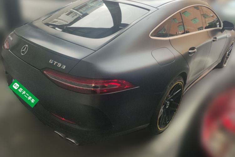 Used Mercedes-Benz AMG GT 2019 AMG GT 50 four-door sports car Rear Right 45 Deg