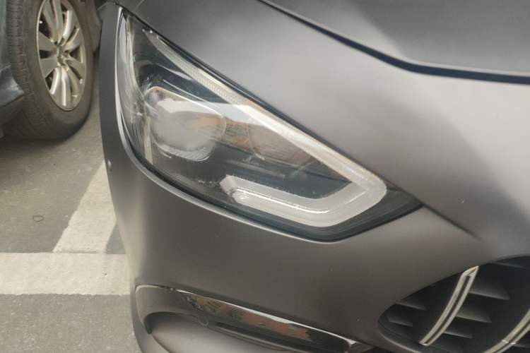 Used Mercedes-Benz AMG GT 2019 AMG GT 50 four-door sports car Right Front Headlight