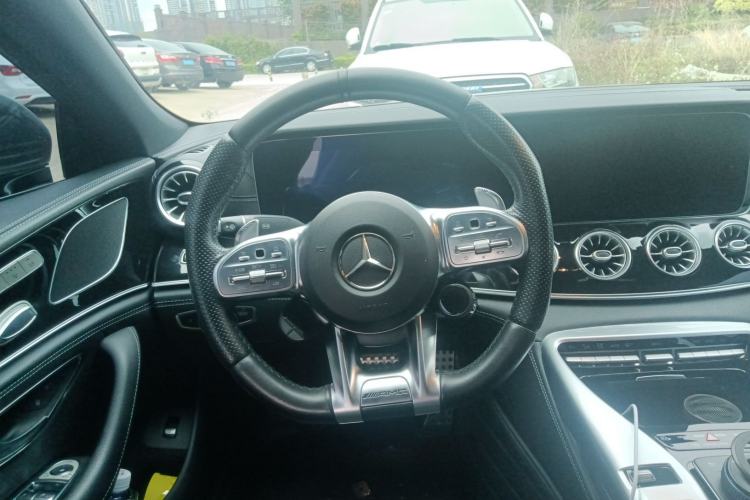 Used Mercedes-Benz AMG GT 2019 AMG GT 50 four-door sports car Steering Wheel