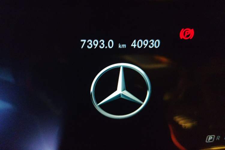 Used Mercedes-Benz AMG GT  Odometer Close Up