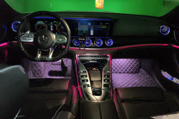 Used Mercedes-Benz AMG GT 2019 AMG GT 50 four-door sports car Center Console