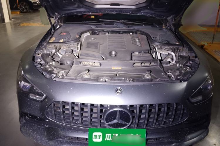 Used Mercedes-Benz AMG GT 2019 AMG GT 50 four-door sports car Engine Bay