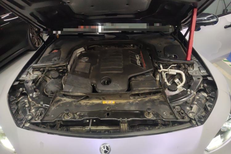 Used Mercedes-Benz AMG GT 2019 AMG GT 50 four-door sports car Engine Bay