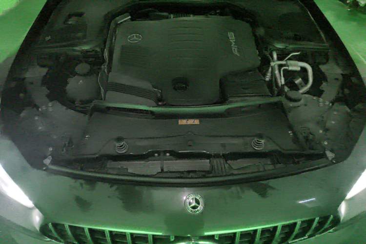 Used Mercedes-Benz AMG GT 2019 AMG GT 50 four-door sports car Engine Bay