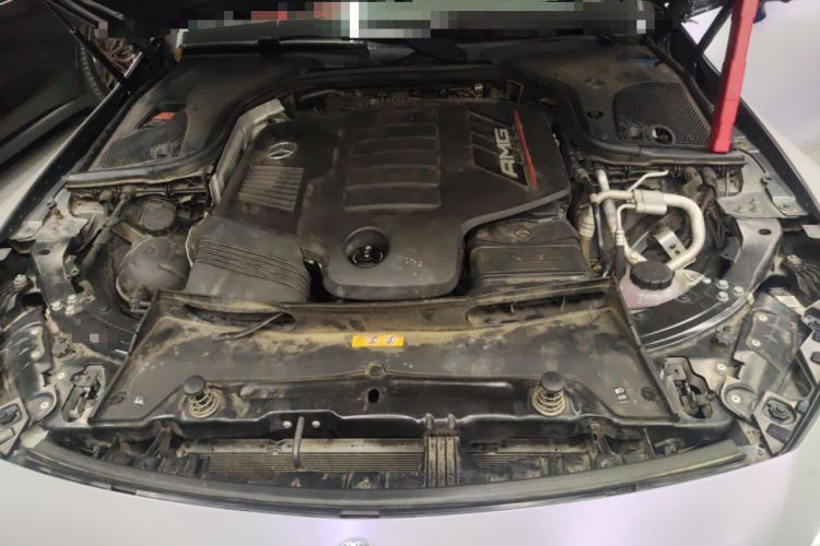 Used Mercedes-Benz AMG GT 2019 AMG GT 50 four-door sports car Engine Bay Left