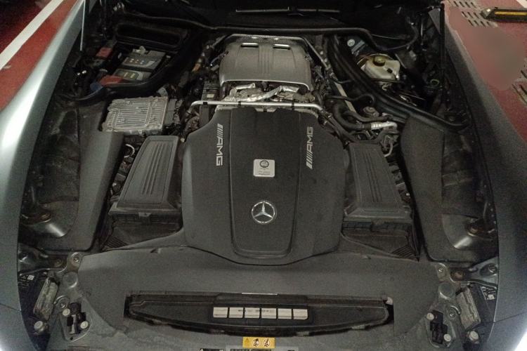 Used Mercedes-Benz AMG GT 2019 AMG GT C Convertible Engine Bay