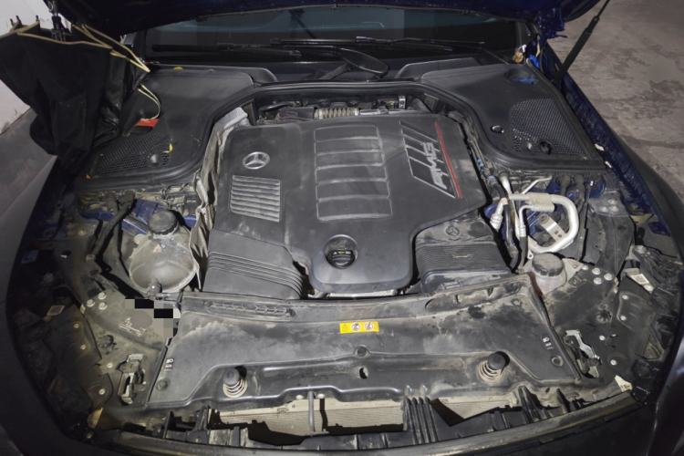 Used Mercedes-Benz AMG GT 2019 AMG GT 50 four-door sports car Engine Bay
