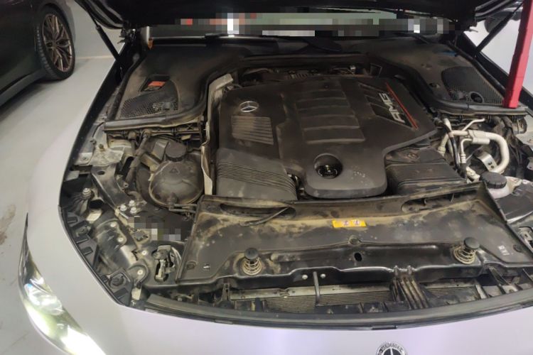 Used Mercedes-Benz AMG GT 2019 AMG GT 50 four-door sports car Engine Bay Right