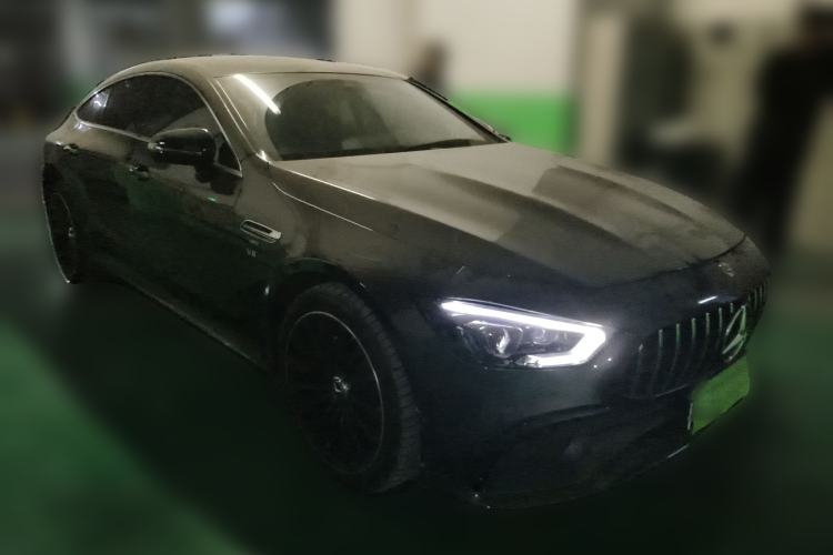 Used Mercedes-Benz AMG GT 2019 AMG GT 50 four-door sports car Front Right 45 Deg