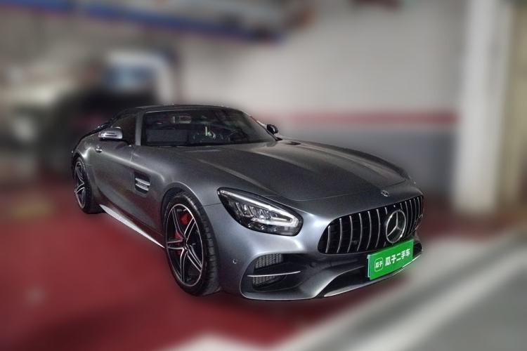 Used Mercedes-Benz AMG GT 2019 AMG GT C Convertible Front Right 45 Deg
