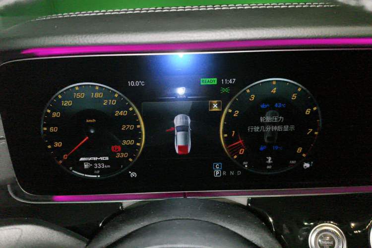 Used Mercedes-Benz AMG GT 2019 AMG GT 50 four-door sports car Instrument Cluster