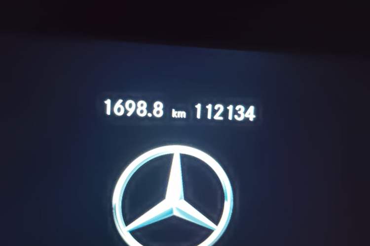 Used Mercedes-Benz AMG GT 2019 AMG GT 50 four-door sports car Odometer Close Up