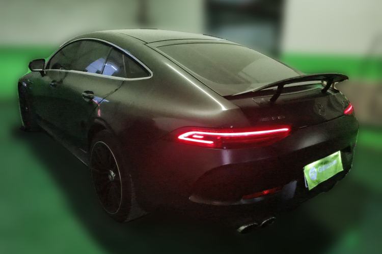 Used Mercedes-Benz AMG GT 2019 AMG GT 50 four-door sports car Rear Left 45 Deg