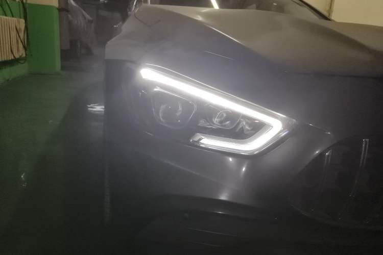 Used Mercedes-Benz AMG GT 2019 AMG GT 50 four-door sports car Right Front Headlight