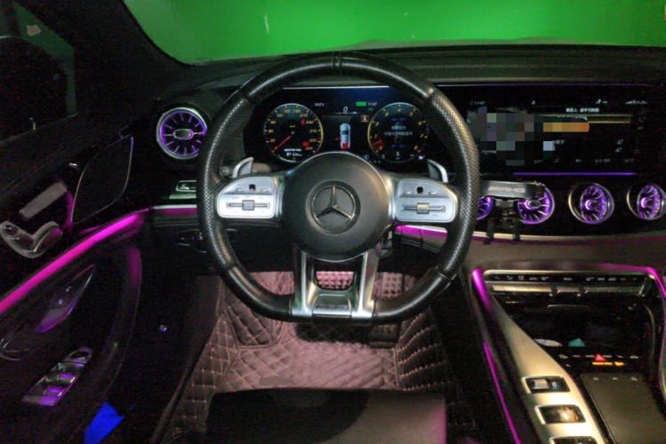 Used Mercedes-Benz AMG GT 2019 AMG GT 50 four-door sports car Steering Wheel