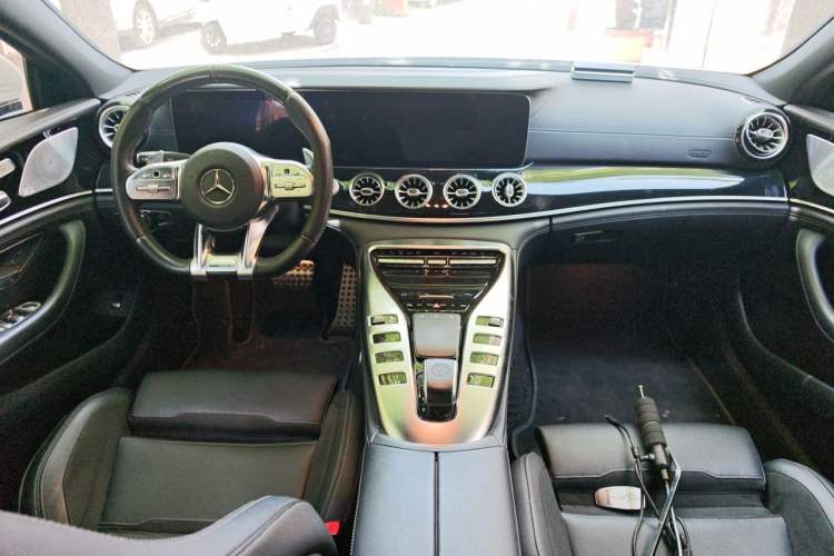 Used Mercedes-Benz AMG GT 2019 AMG GT 50 four-door sports car Center Console