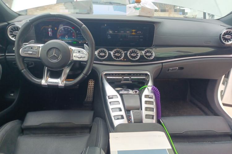 Used Mercedes-Benz AMG GT 2019 AMG GT 50 four-door sports car Center Console