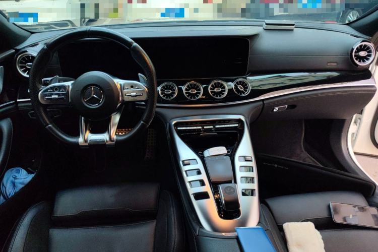 Used Mercedes-Benz AMG GT 2019 AMG GT 50 four-door sports car Center Console