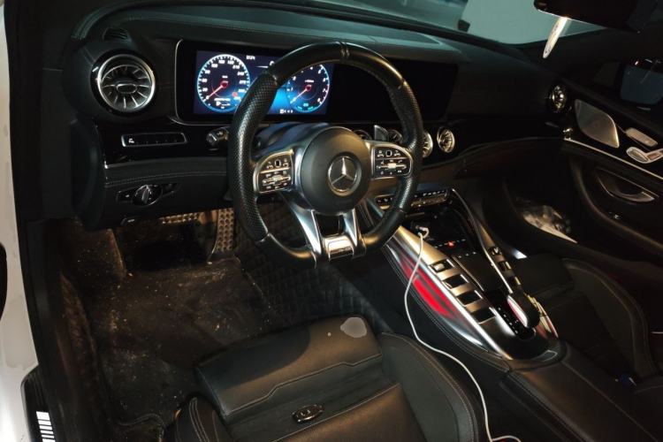 Used Mercedes-Benz AMG GT 2019 AMG GT 50 four-door sports car Center Console