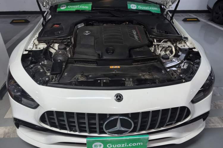 Used Mercedes-Benz AMG GT 2019 AMG GT 50 four-door sports car Engine Bay